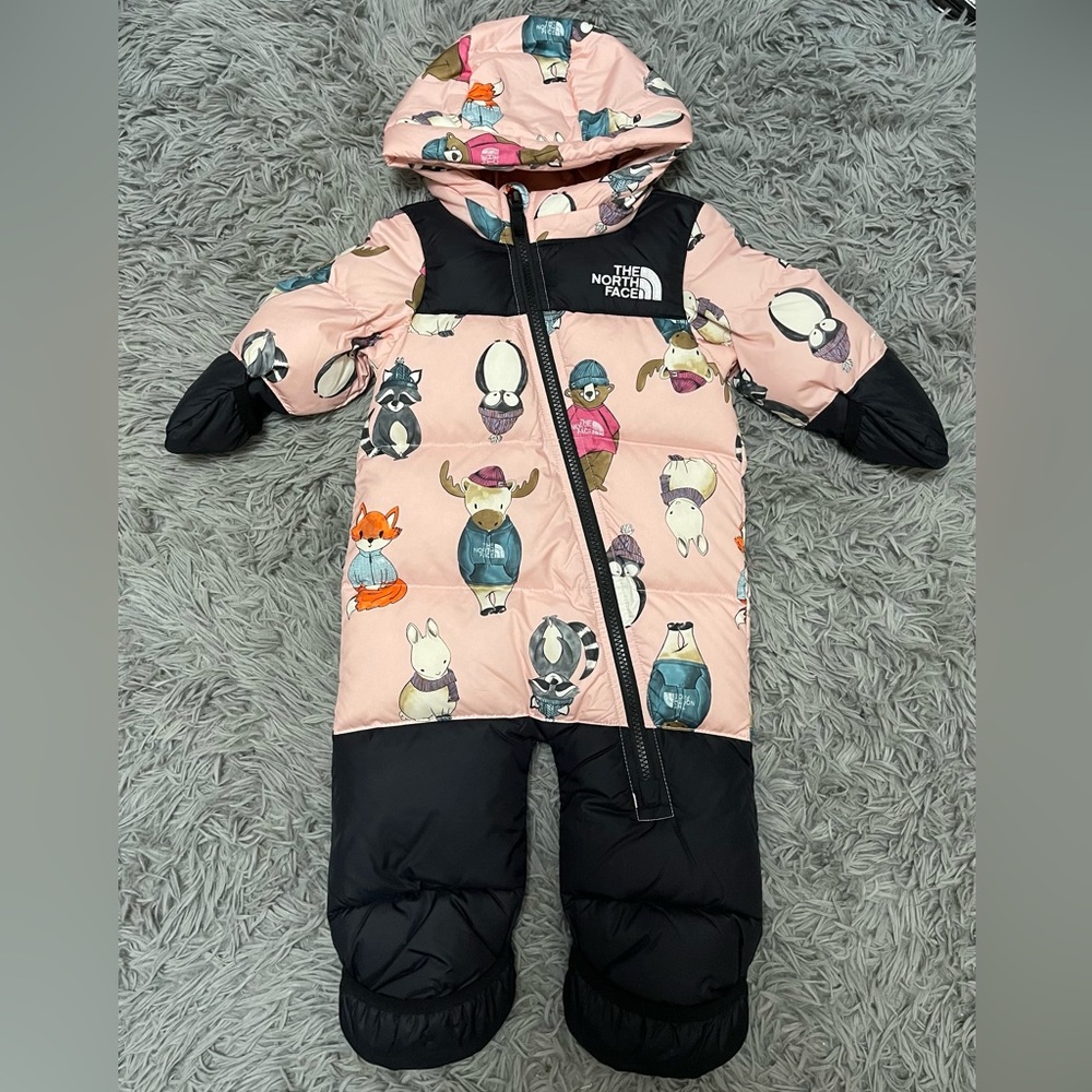 Infant North Face Snowsuit 6-12 Month